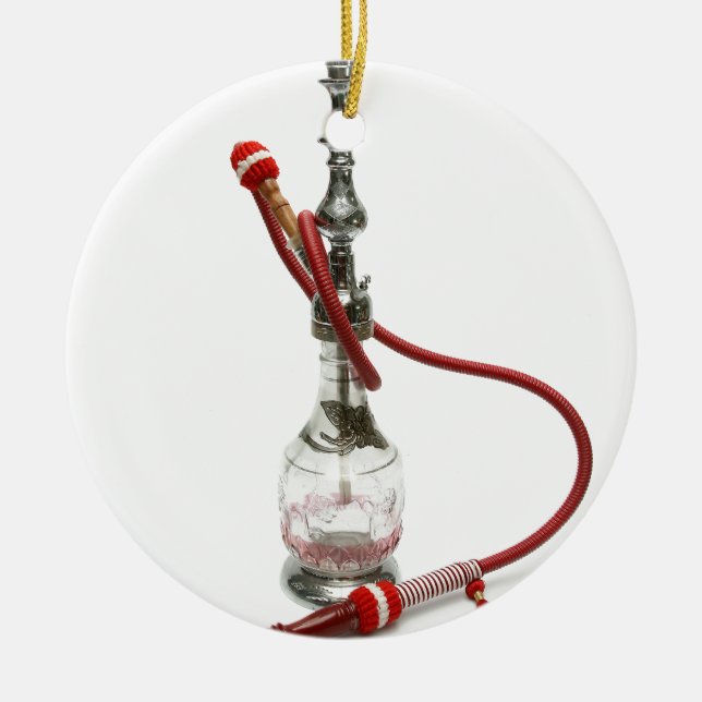 Wasserleitung Hookah Keramik Ornament (Vorne)