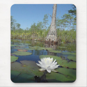 Wasserlilie 2 mousepad
