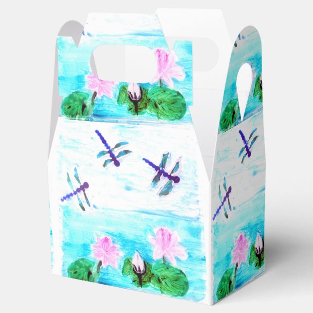 Wasserlilie Drachenblume Geschenkschachtel (Geöffnet)