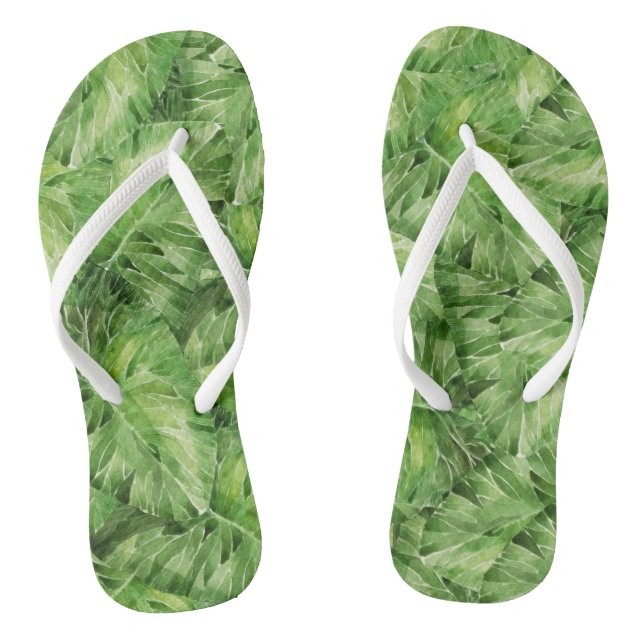 Wasserlilie Flip Flops (Fußbett)
