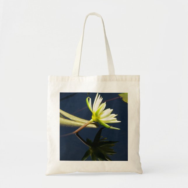 Wasserlilie Lotus Tragetasche (Vorne)