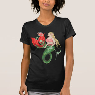 Wasserlilie Mermaid Fantasy T-Shirt