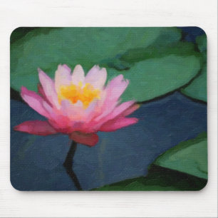 Wasserlilie Mousepad