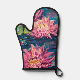 Wasserlilie Ofenhandschuh
