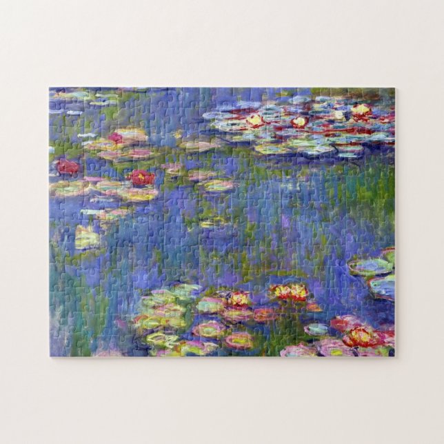 Wasserlilie Pond Claude Monet Kunstvoll wandern (Horizontal)
