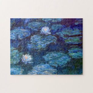Wasserlilie Teich in Blauen Claude Monet Kunstvoll