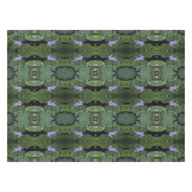 Wasserlilie Tischdecke (Vorderseite (Horizontal))
