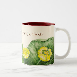 Wasserlilie Zweifarbige Tasse