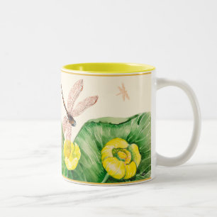 Wasserlilie Zweifarbige Tasse