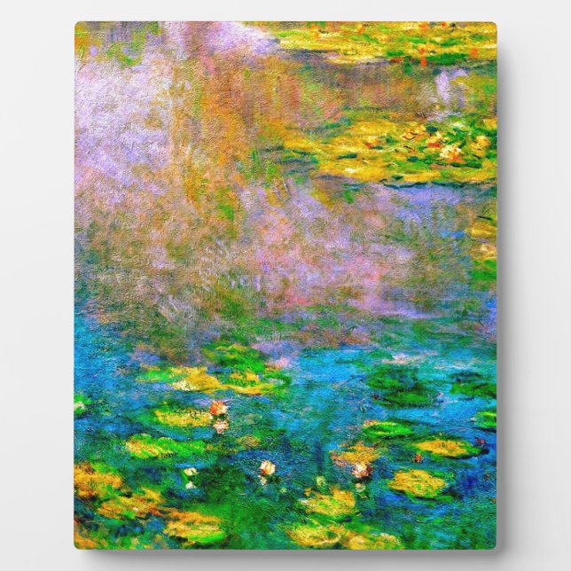 Wasserlilien-013 Fotoplatte (Vorderseite)