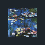 Wasserlilien; 1914 von Monet Leinwanddruck<br><div class="desc">Vintage impressionistische Malerei "Wasserlilien" aus dem Jahr 1914,  von Claude Monet.</div>