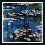Wasserlilien; 1914 von Monet Poster<br><div class="desc">Vintage impressionistische Malerei "Wasserlilien" aus dem Jahr 1914,  von Claude Monet.</div>