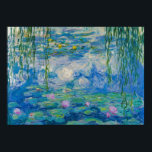 Wasserlilien, 1916-1919 von Claude Monet Poster<br><div class="desc">Claude Monet - Wasserlilien, 1916-1919. Oscar-Claude Monet (1840-1926) war ein französischer Maler und Gründer impressionistischen Gemäldes, der als wichtiger Vorläufer des Modernismus angesehen wird, insbesondere in seinen Versuchen, die Natur so zu malen, wie er sie wahrnahm.</div>