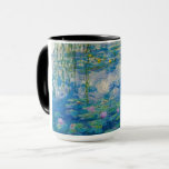 Wasserlilien, 1916-1919 von Claude Monet Tasse<br><div class="desc">Claude Monet - Wasserlilien,  1916-1919. Oscar-Claude Monet (1840-1926) war ein französischer Maler und Gründer impressionistischen Gemäldes,  der als wichtiger Vorläufer des Modernismus angesehen wird,  insbesondere in seinen Versuchen,  die Natur so zu malen,  wie er sie wahrnahm.</div>