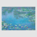 Wasserlilien, Claude Monet Decoupage Seidenpapier<br><div class="desc">"Ein Augenblick, ein Aspekt der Natur enthält alles", sagte Claude Monet, in Bezug auf seine späten Meisterwerke, die Wasserlandschaften, die er auf seiner Zuhause in Giverny zwischen 1897 und seinem Tod 1926 produziert hat. In dieser räumlich zweideutigen Leinwand schaute der Künstler nach unten und konzentrierte sich ausschließlich auf die Oberfläche...</div>