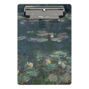 Wasserlilien Claudes Monet  : Grüne Reflexionen Mini Klemmbrett