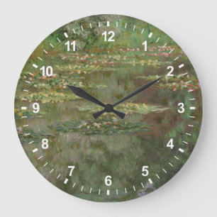 Wasserlilien Claudes Monet   oder der Große Wanduhr