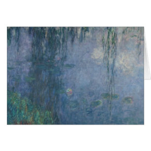 Wasserlilien Claudes Monet  : Weinende Weiden,