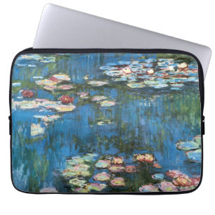 Wasserlilien durch Claude Monet, Vintager Laptopschutzhülle