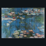 Wasserlilien durch Claude Monet, Vintager Schneidebrett<br><div class="desc">Waterlilies (1914) durch Claude Monet ist eine Vintage Naturmalerei der feinen Kunst des Impressionisten. Eine vieler Veränderungen der Wasserlilien-Blumenmalereien, die Monet durch den Teich in seinem Blumengarten in Giverny, Frankreich malte. Über den Künstler: Claude Monet (1840-1926) war ein Gründer der französischen Impressionistmalereibewegung mit die meisten seinen Malereien, die "en plein...</div>