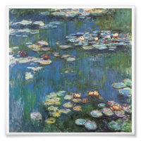 Wasserlilien, eines von vielen Gemälden von Clade