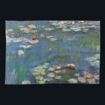 Wasserlilien, eines von vielen Gemälden von Clade  Küchentuch<br><div class="desc">Oscar-Claude Monet (14. November 1840 - 5. Dezember 1926) war ein Gründer der französischen Impressionistischen Malerei und der konsequenteste und produktivste Praktizierer der Philosophie der Bewegung, seine Wahrnehmungen vor der Natur zu äußern, vor allem, was die Landschaftsmalerei in der Luft betrifft.Der Begriff "Impressionismus" stammt aus dem Titel Malerei Impression, Soleil...</div>