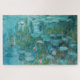 Wasserlilien, Ölgemälde der Kunst, Claude Monet