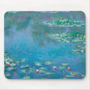 Wasserlilien von Claude Monet Fine Art Malerei Mousepad