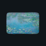 Wasserlilien von Claude Monet Kunstmalerei Badematte<br><div class="desc">Schönes Meisterwerk von Claude Monet - Water Lilies aus seinem Garten in Giverny,  Frankreich. Eines der berühmtesten Kunstgemälde in der Kunstgeschichte und ein schönes Beispiel für Impressionismus. Das ist wirklich ein wunderbares Kunstwerk und ein großartiges Geschenk für Kunstliebhaber.</div>