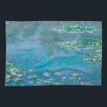 Wasserlilien von Claude Monet Kunstmalerei Geschirrtuch<br><div class="desc">Schönes Meisterwerk von Claude Monet - Water Lilies aus seinem Garten in Giverny,  Frankreich. Eines der berühmtesten Kunstgemälde in der Kunstgeschichte und ein schönes Beispiel für Impressionismus. Das ist wirklich ein wunderbares Kunstwerk und ein großartiges Geschenk für Kunstliebhaber.</div>