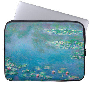Wasserlilien von Claude Monet Kunstmalerei Laptopschutzhülle