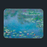Wasserlilien von Claude Monet Kunstmalerei Magnet<br><div class="desc">Schönes Meisterwerk von Claude Monet - Water Lilies aus seinem Garten in Giverny, Frankreich. Eines der berühmtesten Kunstgemälde in der Kunstgeschichte und ein schönes Beispiel für Impressionismus. Das ist wirklich ein wunderbares Kunstwerk und ein großartiges Geschenk für Kunstliebhaber.</div>