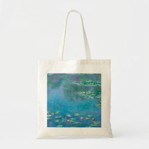 Wasserlilien von Claude Monet Kunstmalerei Tragetasche