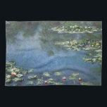 Wasserlilien von Claude Monet, Vintage Blume Geschirrtuch<br><div class="desc">Water Lilies (1906) von Claude Monet ist ein Vintager Impressionismus Kunstlandschaft Blumen Gemälde. Es ist eine von vielen Variationen von Wasserliliengemälden, die Monet in seinem Blumengarten in Giverny, Frankreich, gemalt hat. Wasserlilie Blume in einem Teich der Frühjahrszeit. Über den Künstler: Claude Monet (1840-1926) war Gründer der französischen impressionistischen Malerei, wobei...</div>