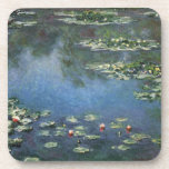 Wasserlilien von Claude Monet, Vintage Blume Getränkeuntersetzer<br><div class="desc">Water Lilies (1906) von Claude Monet ist ein Vintager Impressionismus Kunstlandschaft Blumen Gemälde. Es ist eine von vielen Variationen von Wasserliliengemälden, die Monet in seinem Blumengarten in Giverny, Frankreich, gemalt hat. Wasserlilie Blume in einem Teich der Frühjahrszeit. Über den Künstler: Claude Monet (1840-1926) war Gründer der französischen impressionistischen Malerei, wobei...</div>