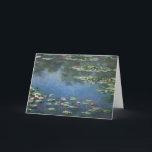 Wasserlilien von Claude Monet, Vintage Blume Karte<br><div class="desc">Water Lilies (1906) von Claude Monet ist ein Vintager Impressionismus Kunstlandschaft Blumen Gemälde. Es ist eine von vielen Variationen von Wasserliliengemälden, die Monet in seinem Blumengarten in Giverny, Frankreich, gemalt hat. Wasserlilie Blume in einem Teich der Frühjahrszeit. Über den Künstler: Claude Monet (1840-1926) war Gründer der französischen impressionistischen Malerei, wobei...</div>