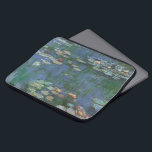 Wasserlilien von Claude Monet, Vintage Blume Laptopschutzhülle<br><div class="desc">Wasserlilien (1916) von Claude Monet. Water Lilies ist ein Vintager Impressionismus schöne Kunst Blumenbild. Monets Blumengarten im Frühjahr in Giverny, Frankreich. Diese Landschaft ist eine von vielen Variationen von Wasserliliengemälden, die Monet von seinem Teich gemalt hat. Über den Künstler: Claude Monet (1840-1926) war Gründer der französischen impressionistischen Malerei, wobei die...</div>