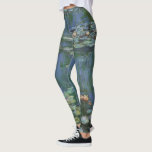 Wasserlilien von Claude Monet, Vintage Blume Leggings<br><div class="desc">Wasserlilien (1916) von Claude Monet. Water Lilies ist ein Vintager Impressionismus schöne Kunst Blumenbild. Monets Blumengarten im Frühjahr in Giverny, Frankreich. Diese Landschaft ist eine von vielen Variationen von Wasserliliengemälden, die Monet von seinem Teich gemalt hat. Über den Künstler: Claude Monet (1840-1926) war Gründer der französischen impressionistischen Malerei, wobei die...</div>