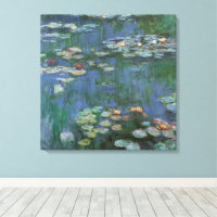 Wasserlilien von Claude Monet, Vintage Blume