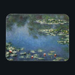 Wasserlilien von Claude Monet, Vintage Blume Magnet<br><div class="desc">Water Lilies (1906) von Claude Monet ist ein Vintager Impressionismus Kunstlandschaft Blumen Gemälde. Es ist eine von vielen Variationen von Wasserliliengemälden, die Monet in seinem Blumengarten in Giverny, Frankreich, gemalt hat. Wasserlilie Blume in einem Teich der Frühjahrszeit. Über den Künstler: Claude Monet (1840-1926) war Gründer der französischen impressionistischen Malerei, wobei...</div>