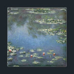 Wasserlilien von Claude Monet, Vintage Blume Magnet<br><div class="desc">Water Lilies (1906) von Claude Monet ist ein Vintager Impressionismus Kunstlandschaft Blumen Gemälde. Es ist eine von vielen Variationen von Wasserliliengemälden, die Monet in seinem Blumengarten in Giverny, Frankreich, gemalt hat. Wasserlilie Blume in einem Teich der Frühjahrszeit. Über den Künstler: Claude Monet (1840-1926) war Gründer der französischen impressionistischen Malerei, wobei...</div>