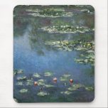 Wasserlilien von Claude Monet, Vintage Blume Mousepad<br><div class="desc">Water Lilies (1906) von Claude Monet ist ein Vintager Impressionismus Kunstlandschaft Blumen Gemälde. Es ist eine von vielen Variationen von Wasserliliengemälden, die Monet in seinem Blumengarten in Giverny, Frankreich, gemalt hat. Wasserlilie Blume in einem Teich der Frühjahrszeit. Über den Künstler: Claude Monet (1840-1926) war Gründer der französischen impressionistischen Malerei, wobei...</div>