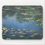 Wasserlilien von Claude Monet, Vintage Blume Mousepad<br><div class="desc">Water Lilies (1906) von Claude Monet ist ein Vintager Impressionismus Kunstlandschaft Blumenbild. Es ist eine von vielen Variationen von Wasserliliengemälden, die Monet in seinem Blumengarten in Giverny, Frankreich, gemalt hat. Wasserlilie Blume in einem Teich der Frühlingssaison. Über den Künstler:Claude Monet (1840-1926) war ein Gründer der französischen impressionistischen Malerei, wobei die...</div>