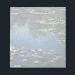 Wasserlilien von Claude Monet, Vintage Blume Notizblock<br><div class="desc">Water Lilies (1906) von Claude Monet ist ein Vintager Impressionismus Kunstlandschaft Blumen Gemälde. Es ist eine von vielen Variationen von Wasserliliengemälden, die Monet in seinem Blumengarten in Giverny, Frankreich, gemalt hat. Wasserlilie Blume in einem Teich der Frühjahrszeit. Über den Künstler: Claude Monet (1840-1926) war Gründer der französischen impressionistischen Malerei, wobei...</div>