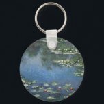 Wasserlilien von Claude Monet, Vintage Blume Schlüsselanhänger<br><div class="desc">Water Lilies (1906) von Claude Monet ist ein Vintager Impressionismus Kunstlandschaft Blumen Gemälde. Es ist eine von vielen Variationen von Wasserliliengemälden, die Monet in seinem Blumengarten in Giverny, Frankreich, gemalt hat. Wasserlilie Blume in einem Teich der Frühjahrszeit. Über den Künstler: Claude Monet (1840-1926) war Gründer der französischen impressionistischen Malerei, wobei...</div>