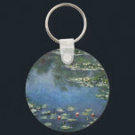 Wasserlilien von Claude Monet, Vintage Blume Schlüsselanhänger<br><div class="desc">Water Lilies (1906) von Claude Monet ist ein Vintager Impressionismus Kunstlandschaft Blumen Gemälde. Es ist eine von vielen Variationen von Wasserliliengemälden, die Monet in seinem Blumengarten in Giverny, Frankreich, gemalt hat. Wasserlilie Blume in einem Teich der Frühjahrszeit. Über den Künstler: Claude Monet (1840-1926) war Gründer der französischen impressionistischen Malerei, wobei...</div>