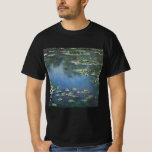 Wasserlilien von Claude Monet, Vintage Blume T-Shirt<br><div class="desc">Water Lilies (1906) von Claude Monet ist ein Vintager Impressionismus Kunstlandschaft Blumen Gemälde. Es ist eine von vielen Variationen von Wasserliliengemälden, die Monet in seinem Blumengarten in Giverny, Frankreich, gemalt hat. Wasserlilie Blume in einem Teich der Frühjahrszeit. Über den Künstler: Claude Monet (1840-1926) war Gründer der französischen impressionistischen Malerei, wobei...</div>