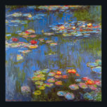 Wasserlilien von Claude Monet, Vintage Naturkunst Poster<br><div class="desc">Wasserlilien von Claude Monet ist ein Vintages Impressionismus-Kunstmalerei mit Wasserlilie-Blume in einem Teich im Garten von Monet auf seiner Zuhause in Giverny, Frankreich. Schöne Blume schwimmen im Wasser und reflektieren die grünen Weidenbäume. Claude Monet malt gerne "en plein air" oder "im Freien". Eine Serie von über 250 Wasserlilien Blume Gemälden,...</div>