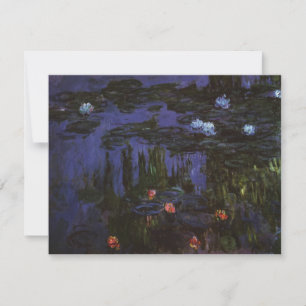 Wasserlilien von Claude Monet, Vintager Impression