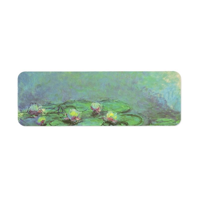 Wasserlilien von Claude Monet, Vintager Impression (Vorne)